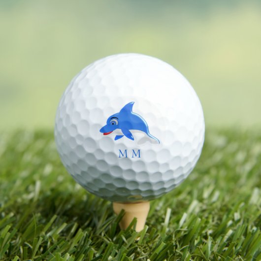 Golfballen Monogrammed Dolphin Design (Insitu Shirt)
