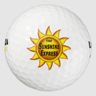 Golfballen op maat - The Sunshine Express logo
