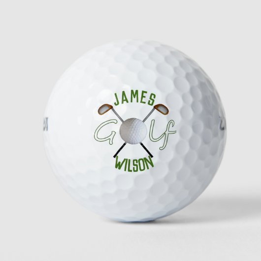 Golfballen op maat van de Logo (Voorkant)
