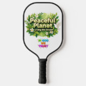 Golfballen Pickleball Paddle (Achterkant)