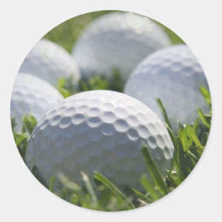 Golfballen Sticker