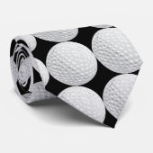 Golfballen Stropdas (Opgerold)