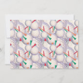 Golfballen & T - shirts Patroon Kaart (Achterkant)