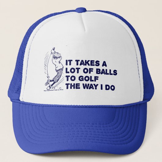 Golfballen Trucker Pet (Voorkant)