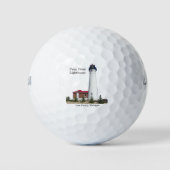 Golfballen van de vuurtoren van Crisp Point (Voorkant)