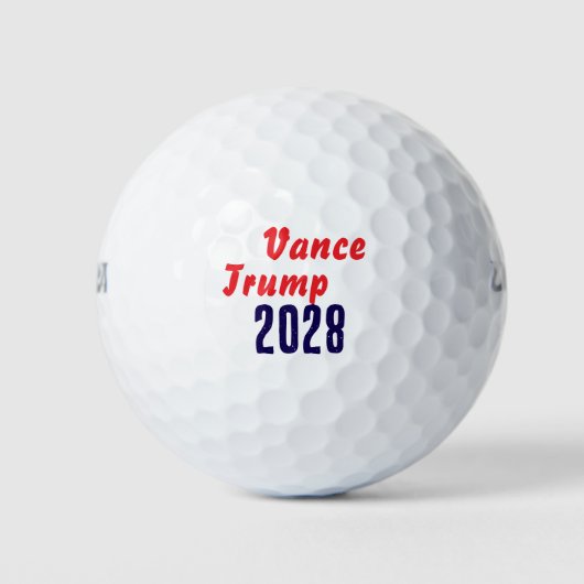 Golfballen Vance/Trump 2028 (Voorkant)