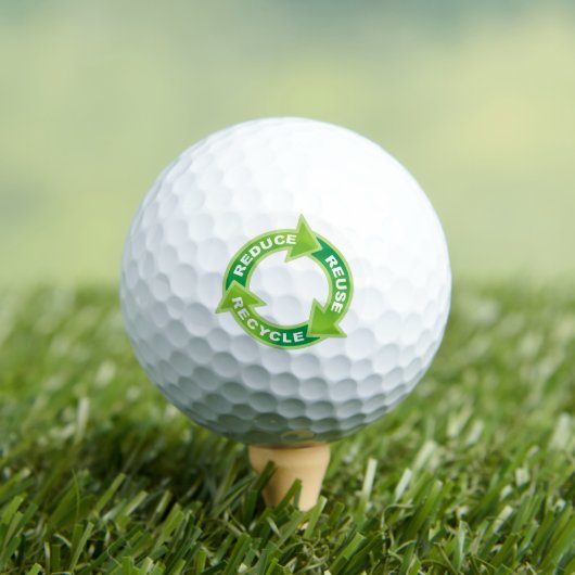 Golfballen verminderen, hergebruiken, recyclen (Insitu Shirt)
