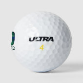 golfballen voor 80ste verjaardag 80 jaar golf geru (Logo)
