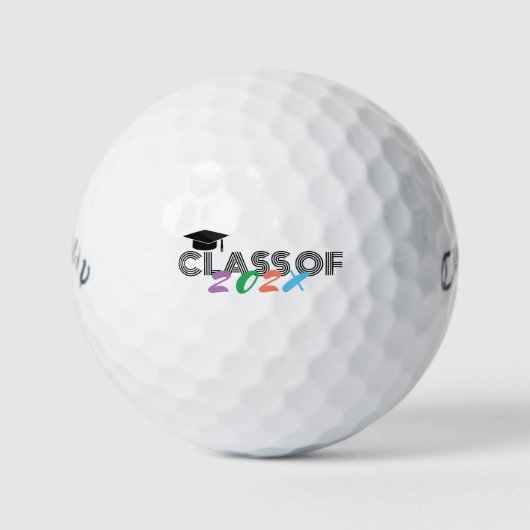 Golfballen voor afgestudeerden - Jaar van afstuder (Voorkant)