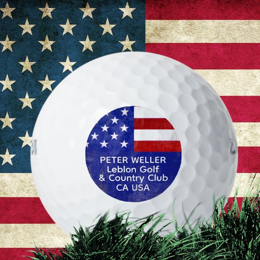 Golfballen voor Amerikaanse golfers