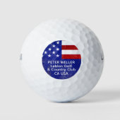 Golfballen voor Amerikaanse golfers (Voorkant)
