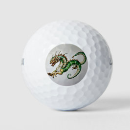 Golfballen - "Waterverf Dragon Majesteit