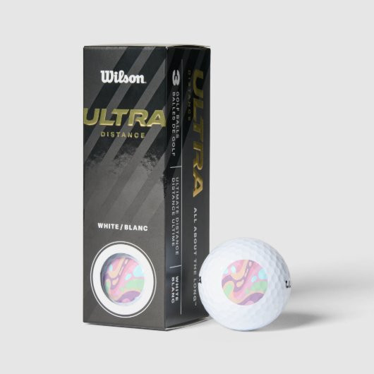Golfballen Wereld Beste Golfer Pastel (Verpakking)