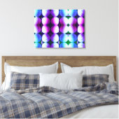 Golfballetjes Verdraaid Canvas Afdrukken (Insitu (Slaapkamer))