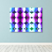 Golfballetjes Verdraaid Canvas Afdrukken (Insitu (Houten vloer))