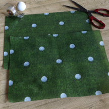 Golfbalontwerp - Groen grijs-patroonpapier