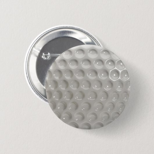 Golfbaloppervlak dicht ronde button 5,7 cm (Voorkant /achterkant)
