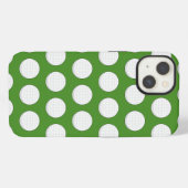 Golfbalpatroon iPhone Hoesje (Achterkant horizontaal)