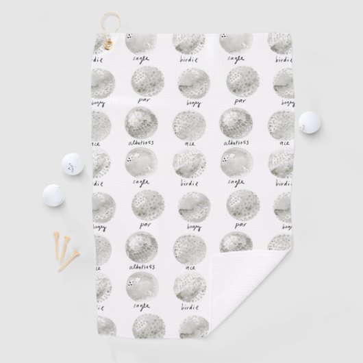 golfbalpotentiaal golfhanddoek (Insitu)