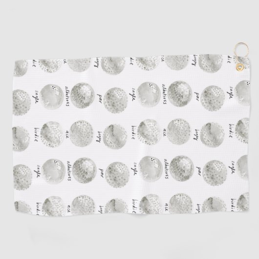 golfbalpotentiaal golfhanddoek (Horizontaal)