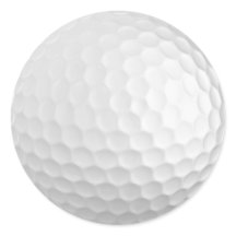Golfbalstickers