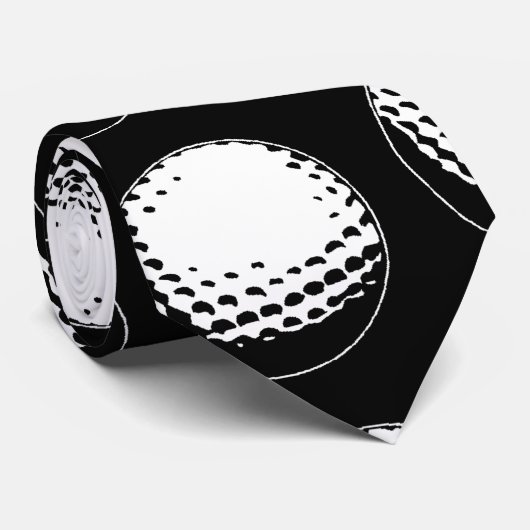 golfbalstropdassen stropdas (Opgerold)