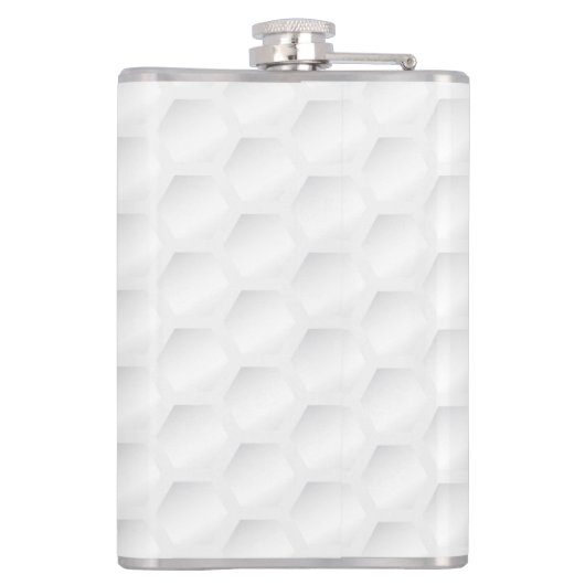 Golfbaltextuur Heupfles (Achterkant)