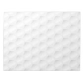 Golfbaltextuur Notitieblok (Voorkant)