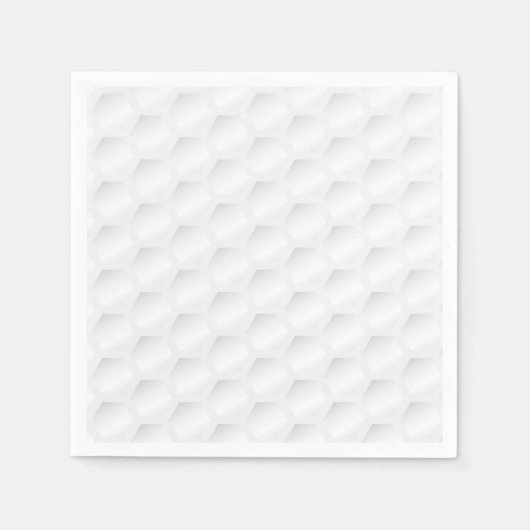 Golfbaltextuur Servetten (Voorkant)