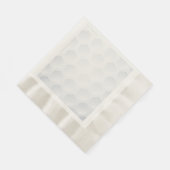 Golfbaltextuur Servetten (Hoek)