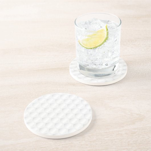 Golfbaltextuur Zandsteen Onderzetter (Zijkant)