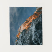 Golfberg bij zonsondergang wandkleed (Voorkant)