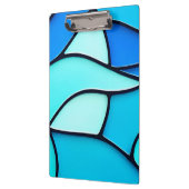 GOLFBLAUW GLAS IN LOOD KLEMBORD (Links)