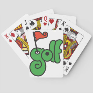 Golfbordspelkaarten Pokerkaarten