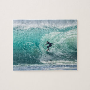 Golfbreker Surfsporten Blauwe Oceaan Legpuzzel