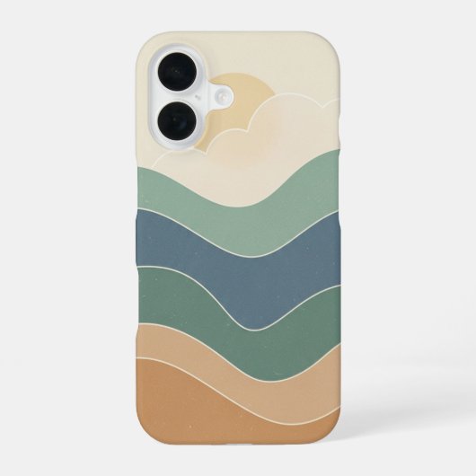 Golfbrekers uit het kustverleden iPhone 16 hoesje (Achterkant)
