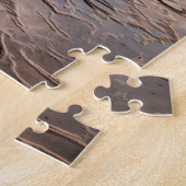 Golfbreuk op het strand in Californië Legpuzzel (Zijkant)