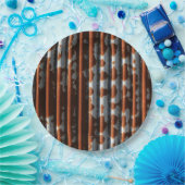  golfbuisje met golfslag papieren bordje (Feest)