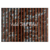 golfbuisje met golfslag snijplank (Voorkant)