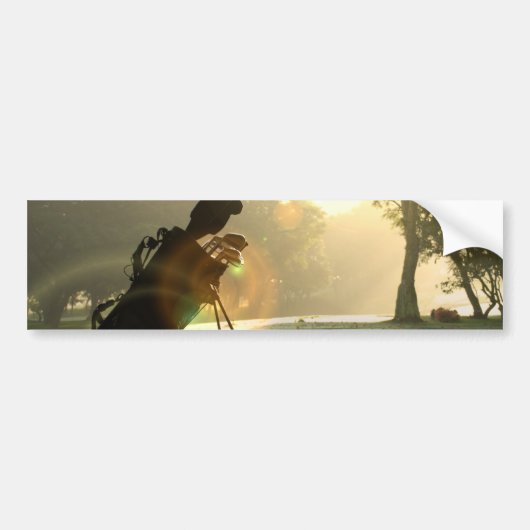 GolfBumperstickers Bumpersticker (Voorkant)