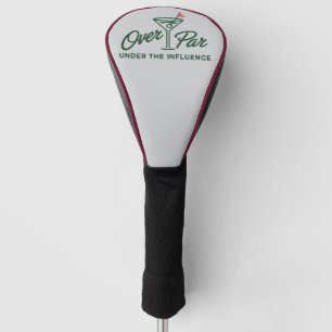 Golfcadeau boven par en onder invloed Golf Golfheadcover