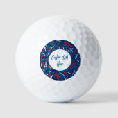 Golfcadeau, Feestelijk Vuurwerk, 4 juli Golfballen (Voorkant)