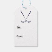 Golfcadeau Labels Cadeaulabel (Voorkant)