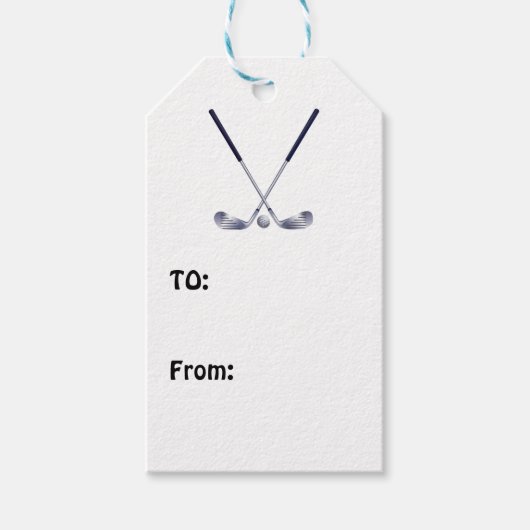 Golfcadeau Labels Cadeaulabel (Voorkant)