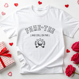 Golfcadeau voor 40e 50e 60e 70e verjaardag Golf T-shirt