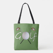 GolfCanvas tas (Achterkant)