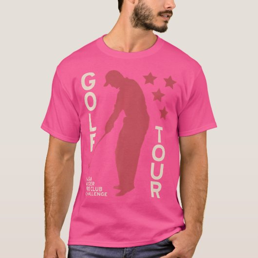 Golfclub bal uit golfen Man golfers T-shirt (Voorkant)
