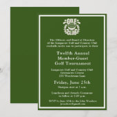 Golfclub Bedrijfscompetitie Logo  Kaart (Voorkant / Achterkant)