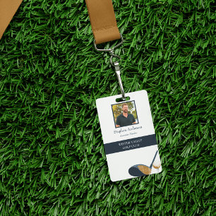 Golfclub Country Club Foto ID Badge