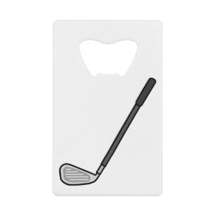 Golfclub Creditkaart Flessenopener